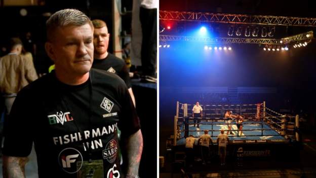 Box Off: Ricky Hatton's Manchester team fights Leeds in tournament launch in Telford