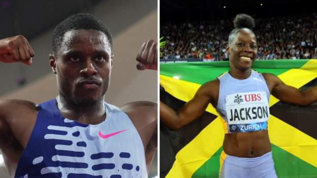 Diamond League final: Christian Coleman and Shericka Jackson upset reigning 100m world champions