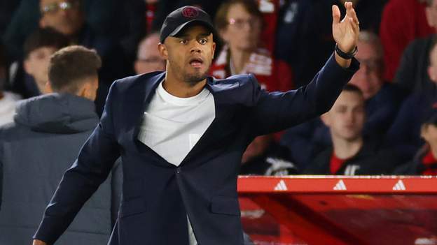 Nottingham Forest 1-1 Burnley: Vincent Kompany says he 'switches off' during law explanations