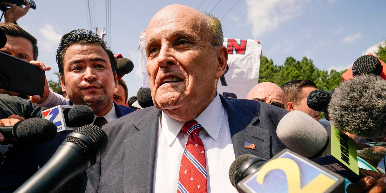 Rudy Giuliani Sued by His Lawyer for Unpaid Legal Fees