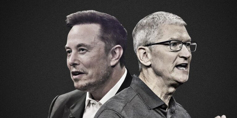 Latest Twists in the Tensions Between Elon Musk and Tim Cook