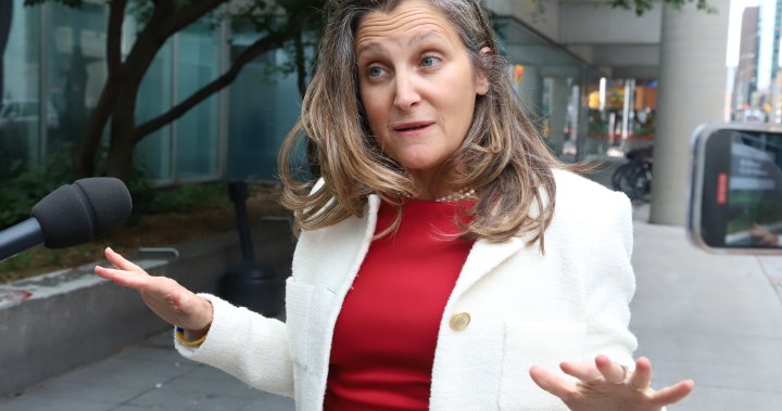 Liberals will use ‘everything in our power’ to stabilize prices, Freeland vows - National