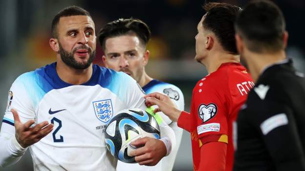 North Macedonia 1-1 England: Three Lions secure top seeding at Euro 2024