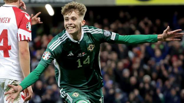Isaac Price: 'No other feeling like it' says goal hero after NI's win over Denmark