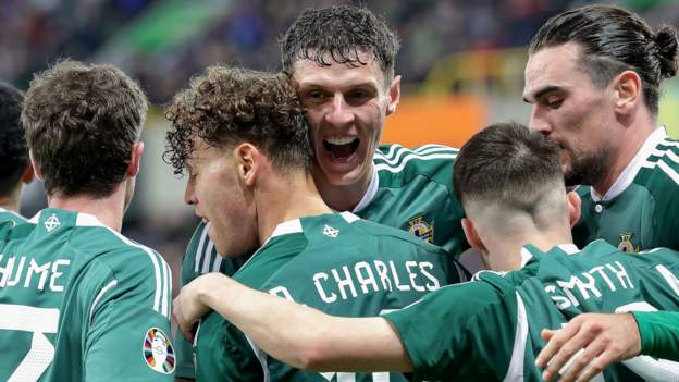 Euro 2024 qualifiers: Northern Ireland stun Denmark to end poor campaign on a high
